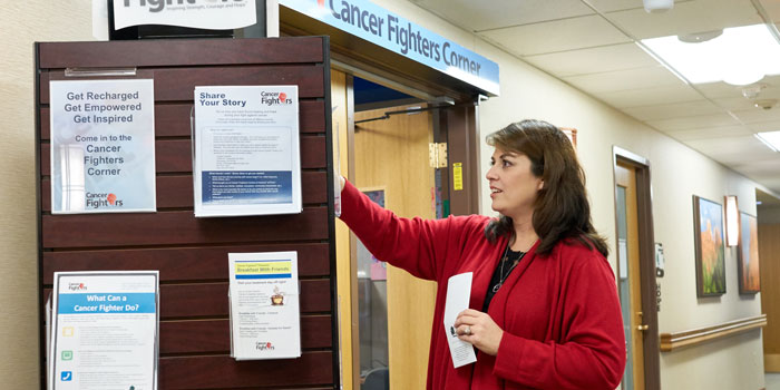 Cancer Fighters offers support for cancer patients and their loved ones and caregivers.