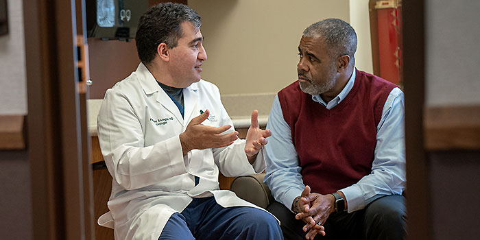 Talk to your doctor about sexual issues before and after prostate cancer treatment.