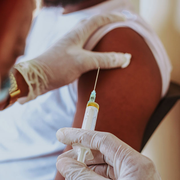 Getting vaccinated is the most important step cancer patients, caregivers and their families can take to protect themselves and others from the flu. 