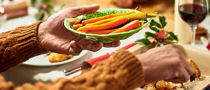 Healthy holiday meals for cancer patients.