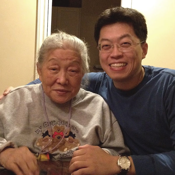 Dr. Christopher Chen was very close to his grandparrents.