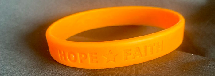 Hope and faith bracelet